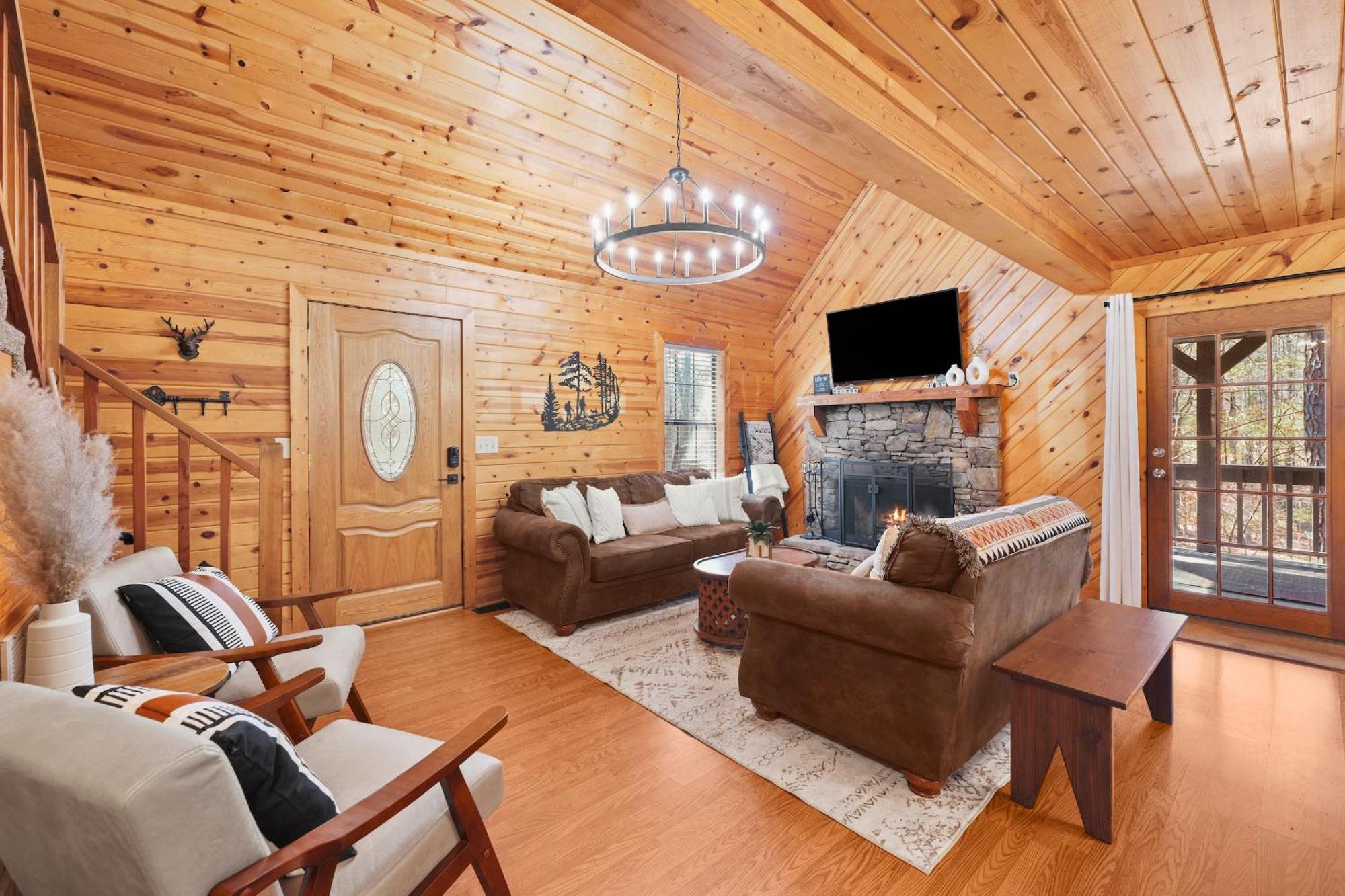 Firefly Lodge - Cozy 4 Bedroom Cabin Minutes To Helen Sautee Nacoochee Zewnętrze zdjęcie